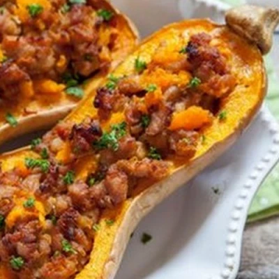 recette Courge butternut farcie