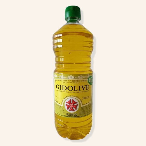 Huile GIDOLIVE (Olive - Tournesol) 1L - Com3Pom