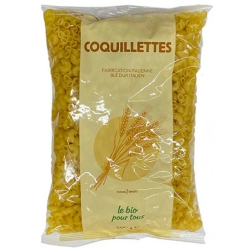 Coquillettes Blanches Bio