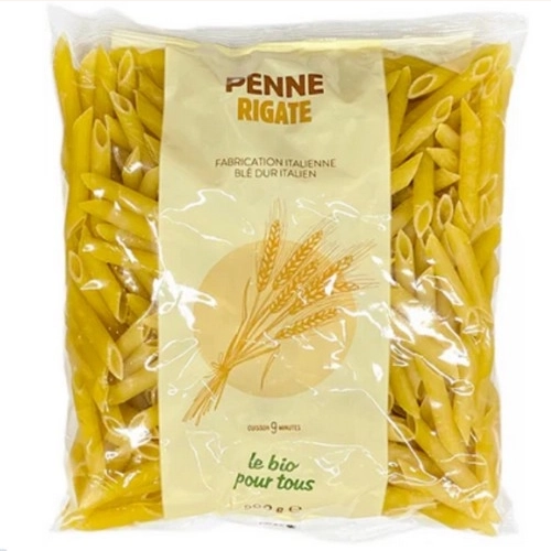 Penne Rigate Blanches Bio