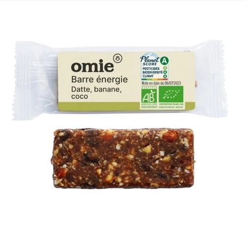 Barre Énergie Banane Coco Bio